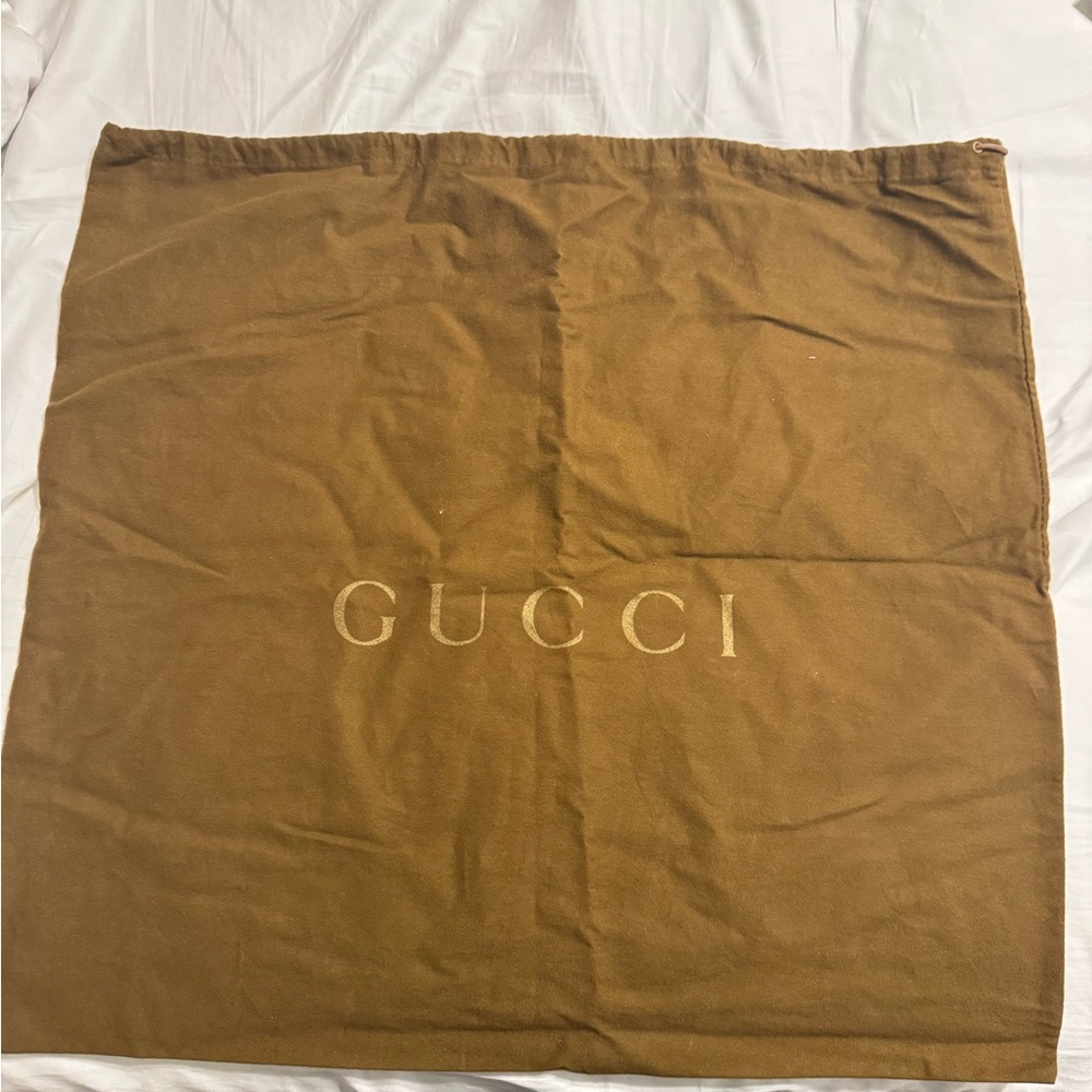 Gucci Tan Dust Bag